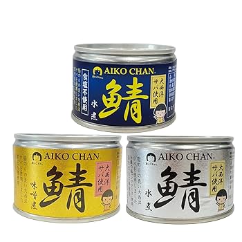 Amazon | 伊藤食品 あいこちゃん さば 【水煮/味噌煮/水煮 食塩